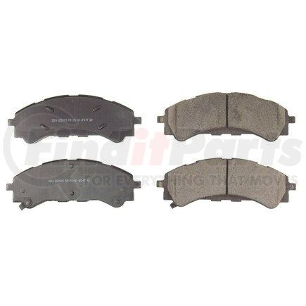 162216 by POWERSTOP BRAKES - Z16 EVOLUTION CERAMIC BRAKE PADS