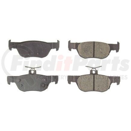 162219 by POWERSTOP BRAKES - Z16 EVOLUTION CERAMIC BRAKE PADS