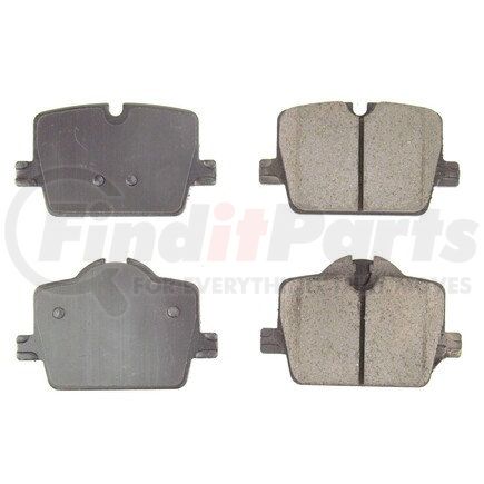 162221 by POWERSTOP BRAKES - Z16 EVOLUTION CERAMIC BRAKE PADS