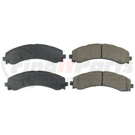 162224 by POWERSTOP BRAKES - Z16 EVOLUTION CERAMIC BRAKE PADS