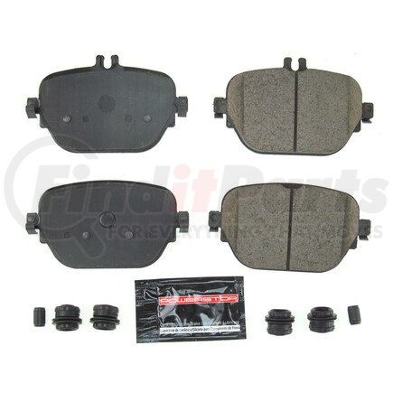 Z232047 by POWERSTOP BRAKES - Z23 EVOLUTION SPORT CARBON-FIBER BRAKE PADS W/ HARDWARE