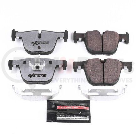 Z261610 by POWERSTOP BRAKES - Z26 STREET PERFORMANCE CARBON-FIBER CERAMIC BRAKE PADS W/ HARDWARE