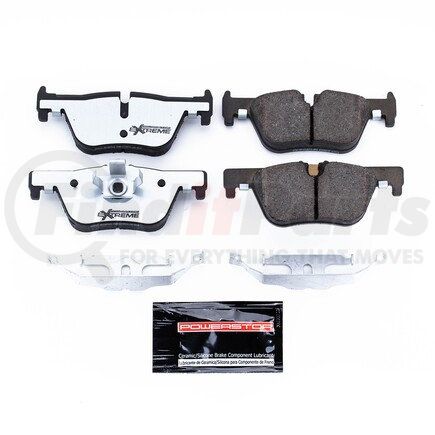 Z261613 by POWERSTOP BRAKES - Z26 STREET PERFORMANCE CARBON-FIBER CERAMIC BRAKE PADS W/ HARDWARE