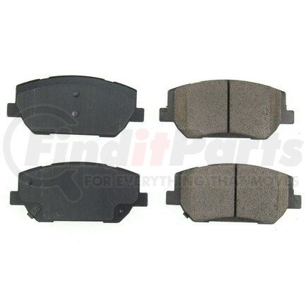 162198 by POWERSTOP BRAKES - Z16 EVOLUTION CERAMIC BRAKE PADS