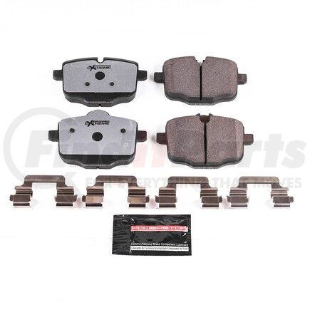 Z261469 by POWERSTOP BRAKES - Z26 STREET PERFORMANCE CARBON-FIBER CERAMIC BRAKE PADS W/ HARDWARE