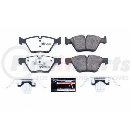 Z261061A by POWERSTOP BRAKES - Z26 STREET PERFORMANCE CARBON-FIBER CERAMIC BRAKE PADS W/ HARDWARE