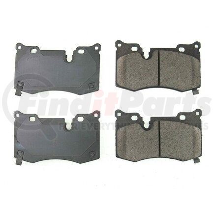 168008 by POWERSTOP BRAKES - Z16 EVOLUTION CERAMIC BRAKE PADS