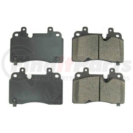 168007 by POWERSTOP BRAKES - Z16 EVOLUTION CERAMIC BRAKE PADS