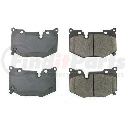 168010 by POWERSTOP BRAKES - Z16 EVOLUTION CERAMIC BRAKE PADS