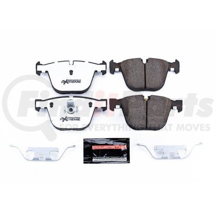 Z26919B by POWERSTOP BRAKES - Z26 STREET PERFORMANCE CARBON-FIBER CERAMIC BRAKE PADS W/ HARDWARE