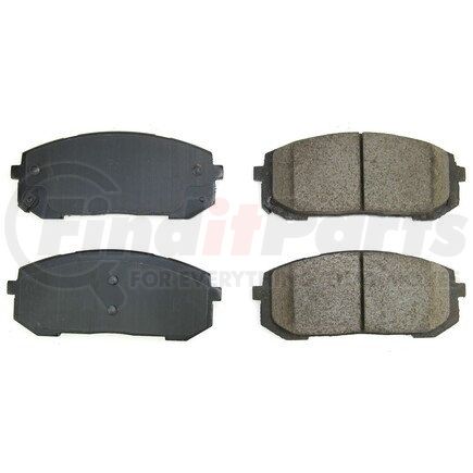 16-2302 by POWERSTOP BRAKES - Z16 EVOLUTION CERAMIC BRAKE PADS