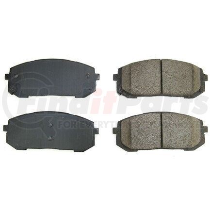 16-2302 by POWERSTOP BRAKES - Z16 EVOLUTION CERAMIC BRAKE PADS