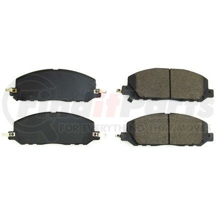 16-2229 by POWERSTOP BRAKES - Z16 EVOLUTION CERAMIC BRAKE PADS