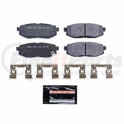 PSA1124 by POWERSTOP BRAKES - TRACK DAY SPEC BRAKE PADS - STAGE 2 BRAKE PAD FOR SPEC RACING SERIES / ADVANCED TRACK DAY ENTHUSIASTS - FOR USE W/ RACE TIRES