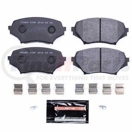 PSA1179 by POWERSTOP BRAKES - TRACK DAY SPEC BRAKE PADS - STAGE 2 BRAKE PAD FOR SPEC RACING SERIES / ADVANCED TRACK DAY ENTHUSIASTS - FOR USE W/ RACE TIRES