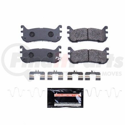 PST636 by POWERSTOP BRAKES - TRACK DAY BRAKE PADS - STAGE 1 BRAKE PAD FOR TRACK DAY ENTHUSIASTS - FOR USE W/ STREET TIRES