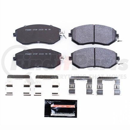 PSA1539 by POWERSTOP BRAKES - TRACK DAY SPEC BRAKE PADS - STAGE 2 BRAKE PAD FOR SPEC RACING SERIES / ADVANCED TRACK DAY ENTHUSIASTS - FOR USE W/ RACE TIRES