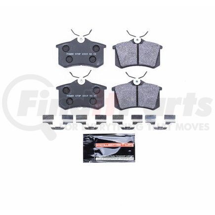 PSA340 by POWERSTOP BRAKES - TRACK DAY SPEC BRAKE PADS - STAGE 2 BRAKE PAD FOR SPEC RACING SERIES / ADVANCED TRACK DAY ENTHUSIASTS - FOR USE W/ RACE TIRES