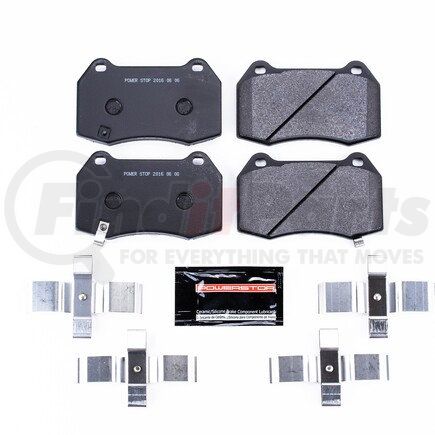 PSA960 by POWERSTOP BRAKES - TRACK DAY SPEC BRAKE PADS - STAGE 2 BRAKE PAD FOR SPEC RACING SERIES / ADVANCED TRACK DAY ENTHUSIASTS - FOR USE W/ RACE TIRES