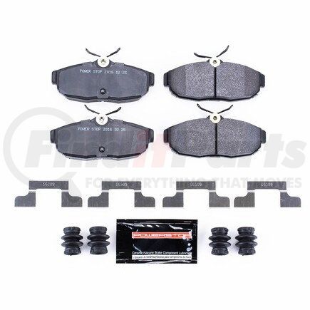 PST1082 by POWERSTOP BRAKES - TRACK DAY BRAKE PADS - STAGE 1 BRAKE PAD FOR TRACK DAY ENTHUSIASTS - FOR USE W/ STREET TIRES