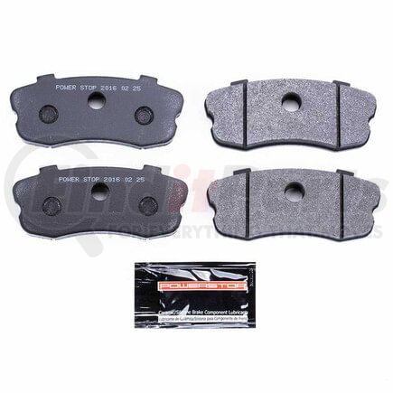 PST1185R by POWERSTOP BRAKES - TRACK DAY BRAKE PADS - STAGE 1 BRAKE PAD FOR TRACK DAY ENTHUSIASTS - FOR USE W/ STREET TIRES