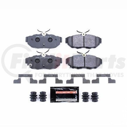 PST1465 by POWERSTOP BRAKES - TRACK DAY BRAKE PADS - STAGE 1 BRAKE PAD FOR TRACK DAY ENTHUSIASTS - FOR USE W/ STREET TIRES