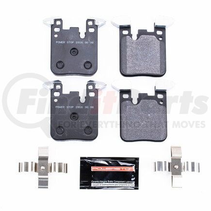 PST1656 by POWERSTOP BRAKES - TRACK DAY BRAKE PADS - STAGE 1 BRAKE PAD FOR TRACK DAY ENTHUSIASTS - FOR USE W/ STREET TIRES