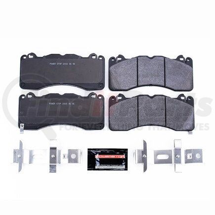 PST1792 by POWERSTOP BRAKES - TRACK DAY BRAKE PADS - STAGE 1 BRAKE PAD FOR TRACK DAY ENTHUSIASTS - FOR USE W/ STREET TIRES