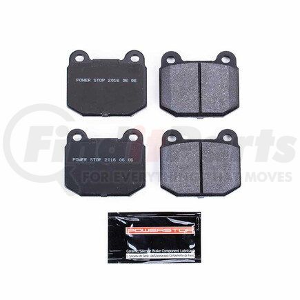 PSA109 by POWERSTOP BRAKES - TRACK DAY SPEC BRAKE PADS - STAGE 2 BRAKE PAD FOR SPEC RACING SERIES / ADVANCED TRACK DAY ENTHUSIASTS - FOR USE W/ RACE TIRES