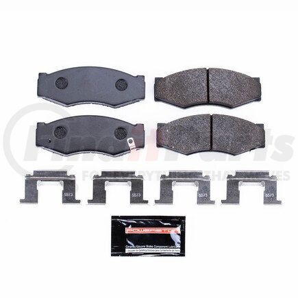 PST266 by POWERSTOP BRAKES - TRACK DAY BRAKE PADS - STAGE 1 BRAKE PAD FOR TRACK DAY ENTHUSIASTS - FOR USE W/ STREET TIRES