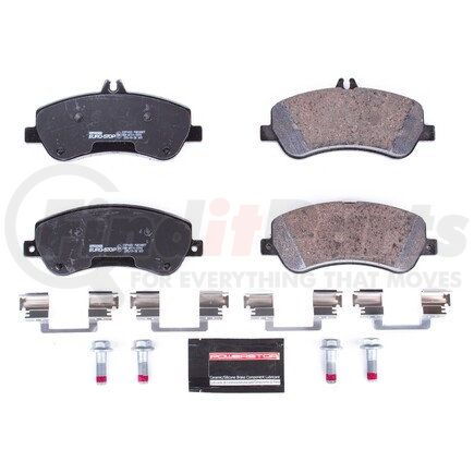 ESP1422 by POWERSTOP BRAKES - Euro-Stop® ECE-R90 Disc Brake Pad Set - with Hardware