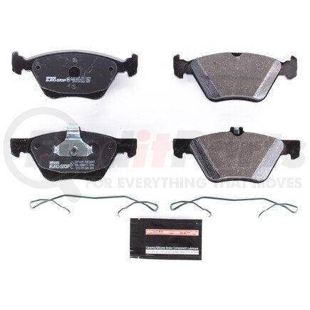 ESP1429 by POWERSTOP BRAKES - Euro-Stop® ECE-R90 Disc Brake Pad Set - with Hardware
