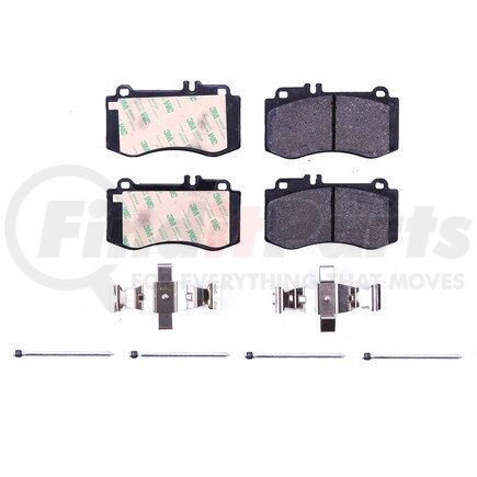 ESP1482 by POWERSTOP BRAKES - Euro-Stop® ECE-R90 Disc Brake Pad Set - with Hardware