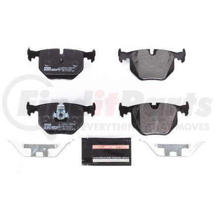 ESP0669 by POWERSTOP BRAKES - Euro-Stop® ECE-R90 Disc Brake Pad Set - with Hardware