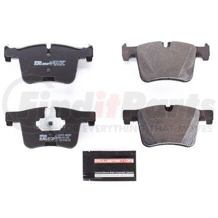 ESP1578 by POWERSTOP BRAKES - Euro-Stop® ECE-R90 Disc Brake Pad Set - with Hardware