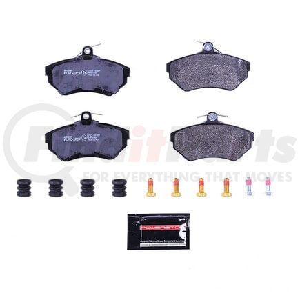 ESP1824 by POWERSTOP BRAKES - Euro-Stop® ECE-R90 Disc Brake Pad Set - with Hardware