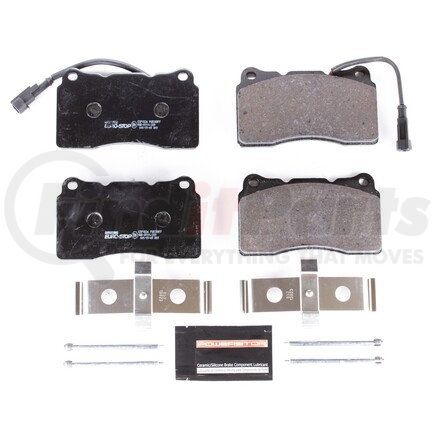 ESP1836 by POWERSTOP BRAKES - Euro-Stop® ECE-R90 Disc Brake Pad Set - with Hardware