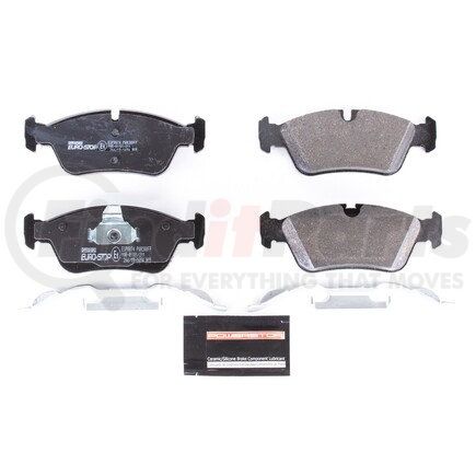 ESP0874 by POWERSTOP BRAKES - Euro-Stop® ECE-R90 Disc Brake Pad Set - with Hardware