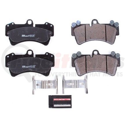 ESP1869 by POWERSTOP BRAKES - Euro-Stop® ECE-R90 Disc Brake Pad Set - with Hardware