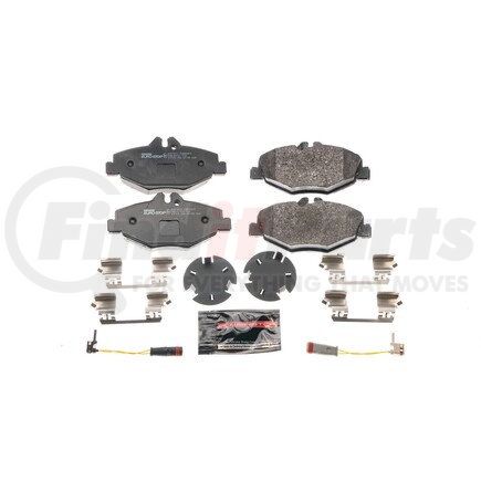 ESP1873 by POWERSTOP BRAKES - Euro-Stop® ECE-R90 Disc Brake Pad Set - with Hardware