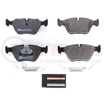 ESP0900 by POWERSTOP BRAKES - Euro-Stop® ECE-R90 Disc Brake Pad Set - with Hardware