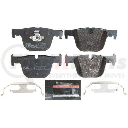 ESP1978 by POWERSTOP BRAKES - Euro-Stop® ECE-R90 Disc Brake Pad Set - with Hardware