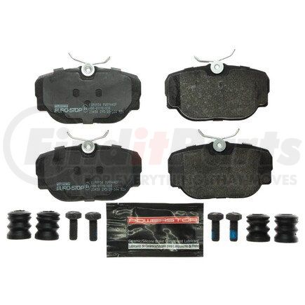 ESP0954 by POWERSTOP BRAKES - Euro-Stop® ECE-R90 Disc Brake Pad Set - with Hardware