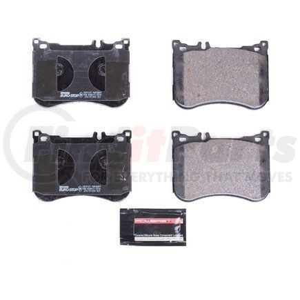 ESP2121 by POWERSTOP BRAKES - Euro-Stop® ECE-R90 Disc Brake Pad Set