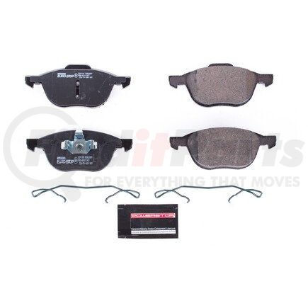 ESP1119 by POWERSTOP BRAKES - Euro-Stop® ECE-R90 Disc Brake Pad Set - with Hardware