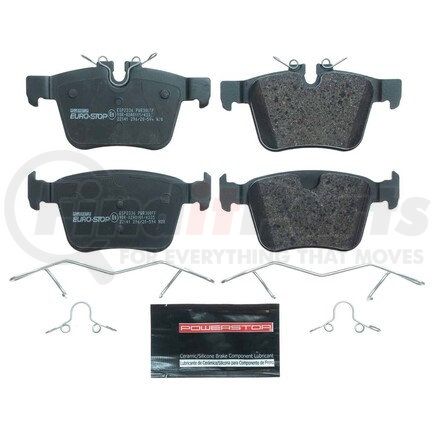 ESP2336 by POWERSTOP BRAKES - Euro-Stop® ECE-R90 Disc Brake Pad Set - with Hardware