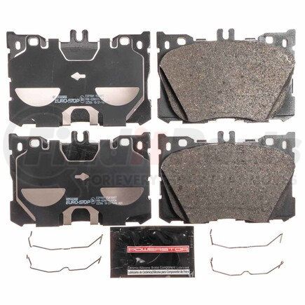 ESP9001 by POWERSTOP BRAKES - Euro-Stop® ECE-R90 Disc Brake Pad Set