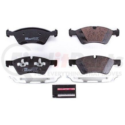 ESP1201 by POWERSTOP BRAKES - Euro-Stop® ECE-R90 Disc Brake Pad Set - with Hardware