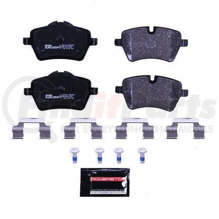 ESP1234 by POWERSTOP BRAKES - Euro-Stop® ECE-R90 Disc Brake Pad Set - with Hardware