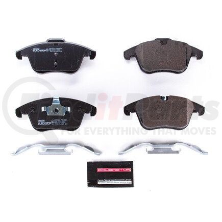 ESP1362 by POWERSTOP BRAKES - Euro-Stop® ECE-R90 Disc Brake Pad Set - with Hardware